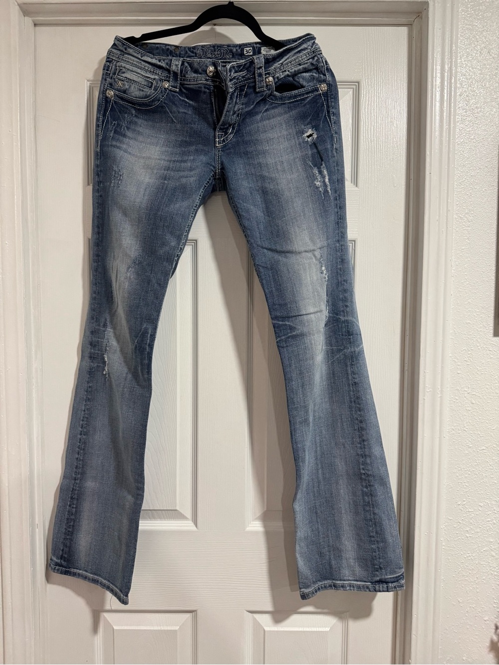 Miss Me Light Blue Flared Jeans